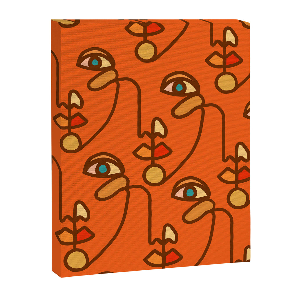 Multi Faced Sienna Canvas Print Gallery Image 6