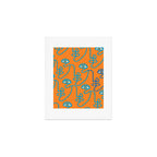 Multi Faced Tangerine Art Print Gallery Image 1