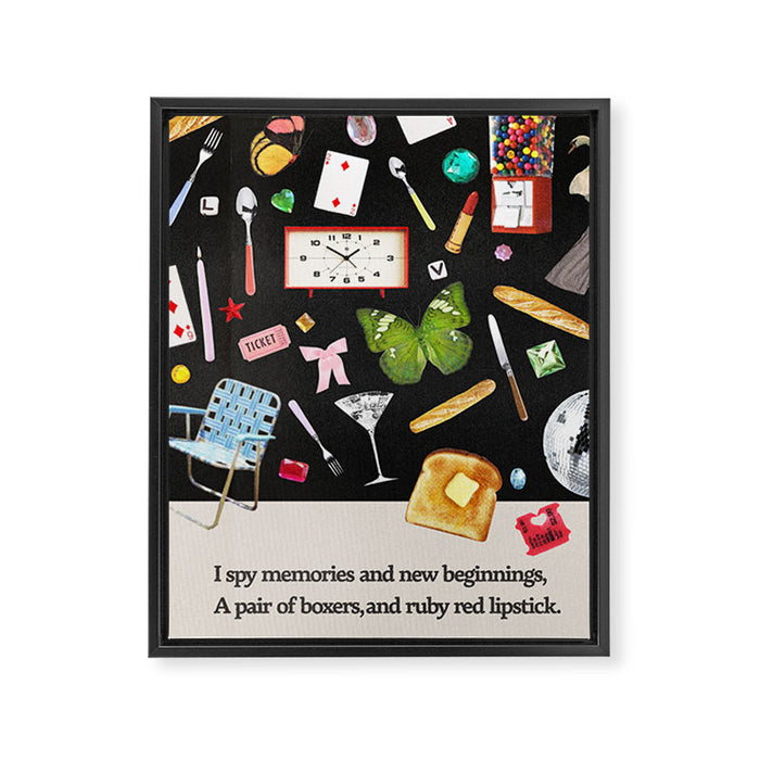 New Year Framed Canvas Print Gallery Image 1
