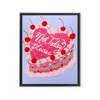 Not Today Please Framed Canvas Print Gallery Image 6