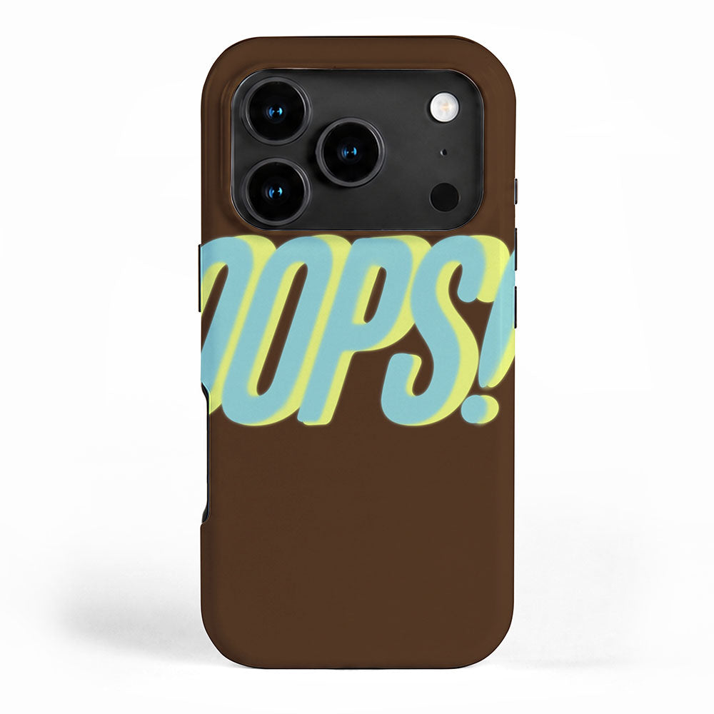 Oops iPhone Case Gallery Image 1
