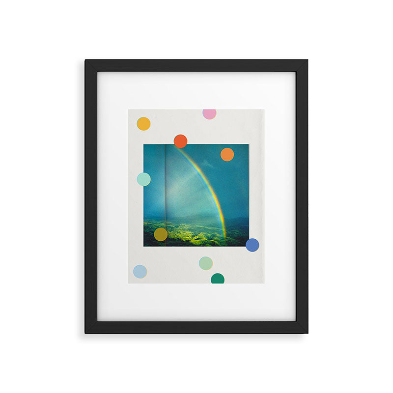 Over Rainbows Framed Art Print Gallery Image 5