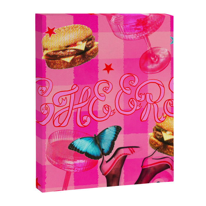 Pink Pony Canvas Print Gallery Image 1