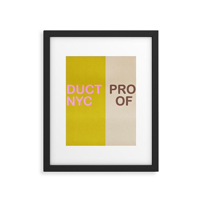 Product Of NYC Framed Art Print Gallery Image 1