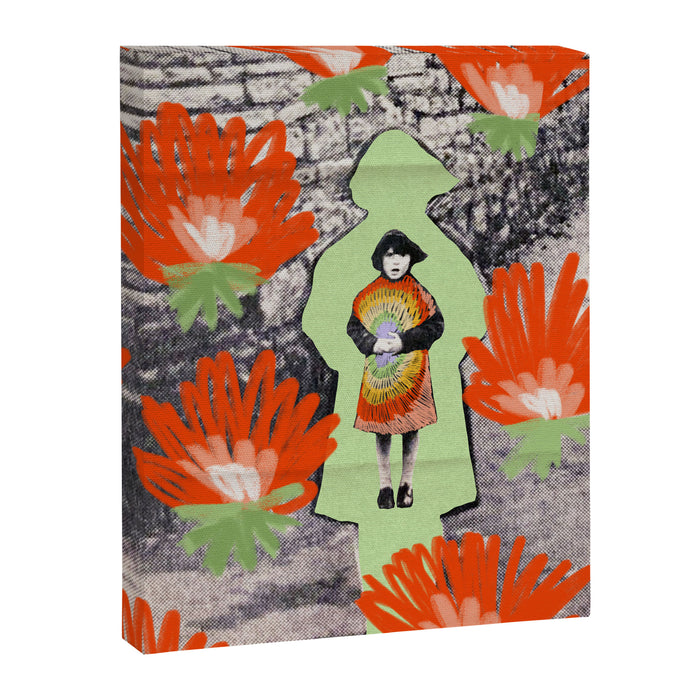 Protect the Flowers Canvas Print Gallery Image 1