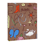 Simple Girl Inspired by PANTONE 17 1230 Mocha Mousse Canvas Print Gallery Image 6