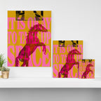 Take Up Space Canvas Print Gallery Image 3