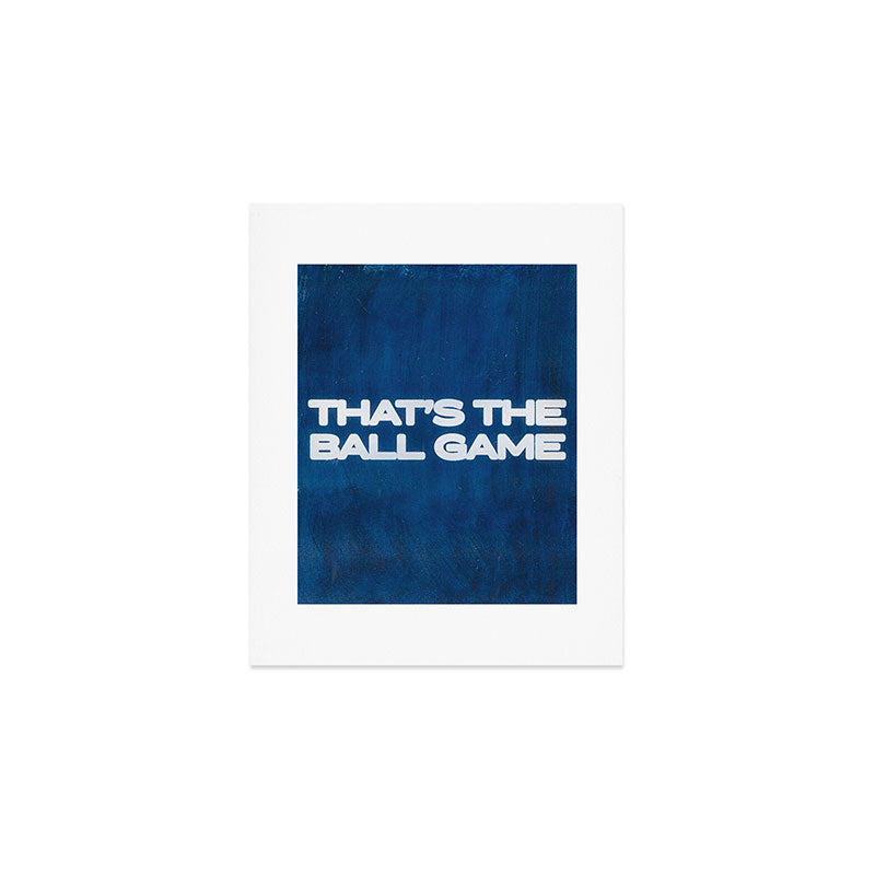 That's All Folks Art Print Gallery Image 1