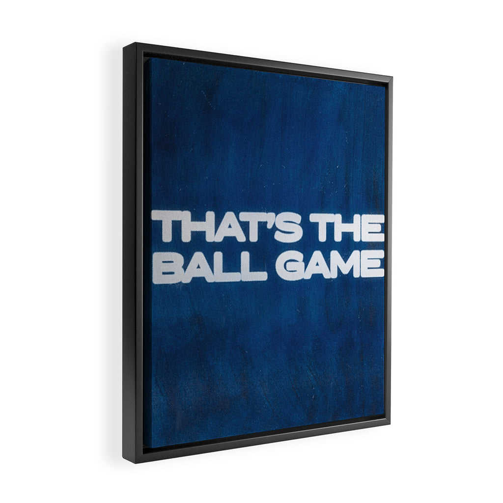 That's All Folks Framed Canvas Print Gallery Image 2
