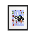 That's so Kitsch Framed Art Print Gallery Image 5