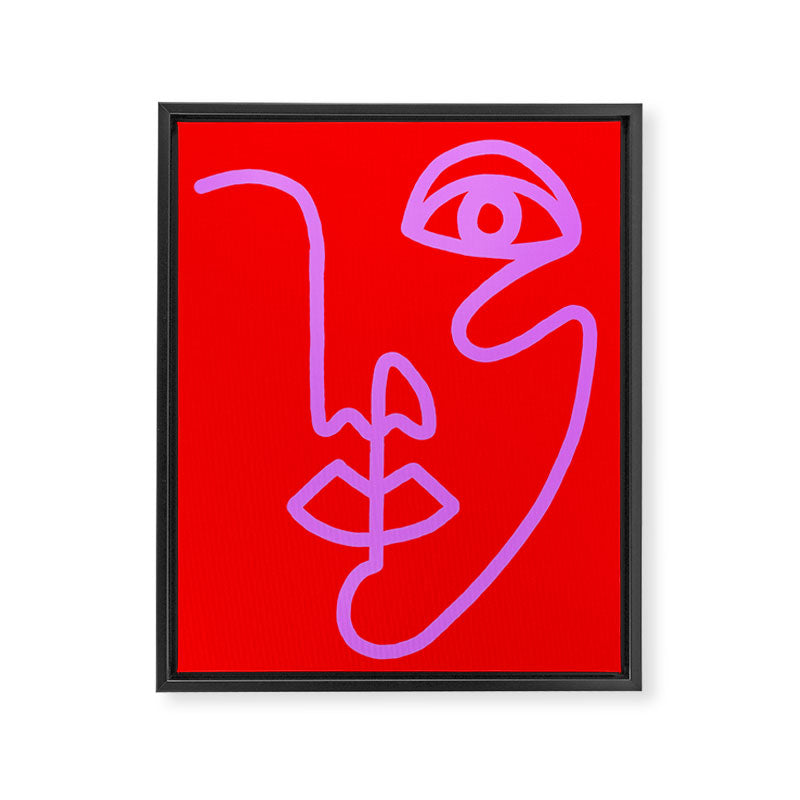 Two Faced Cherry Bomb Framed Canvas Print Gallery Image 6