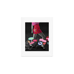 Vroom Vroom, Girl! Art Print Gallery Image 1