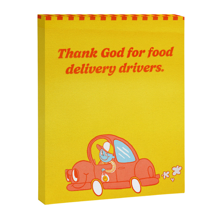 Wanna Get It Delivered? Canvas Print Gallery Image 1