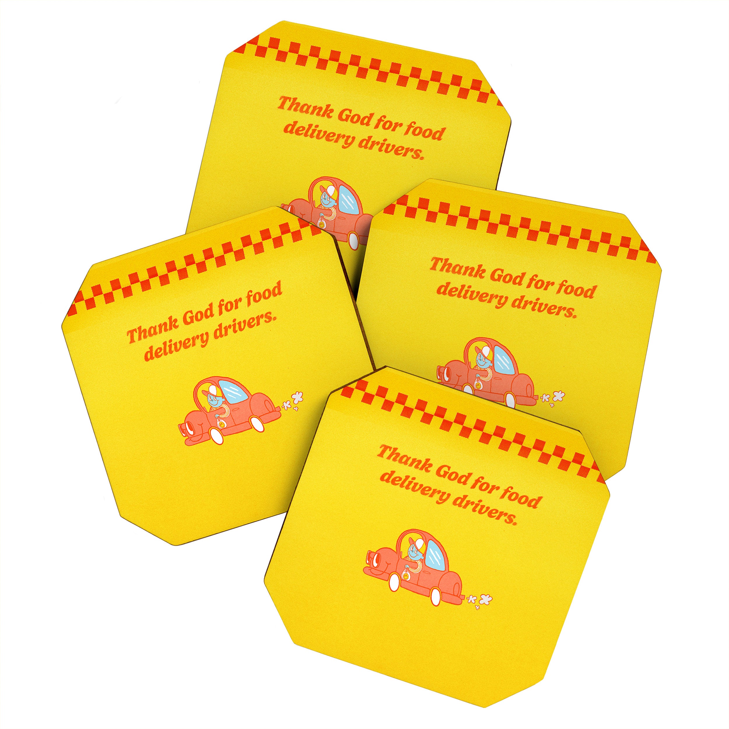 Wanna Get It Delivered? Coaster Gallery Image 1