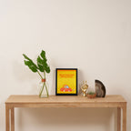 Wanna Get It Delivered? Framed Canvas Print Gallery Image 4