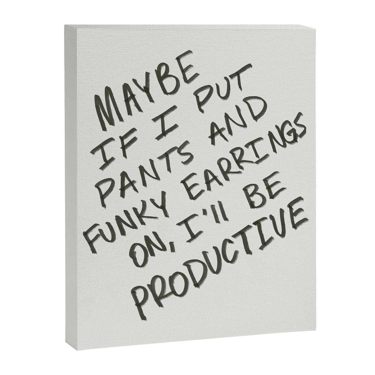 Working from Home Canvas Print Gallery Image 6