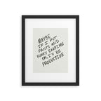 Working from Home Framed Art Print Gallery Image 5