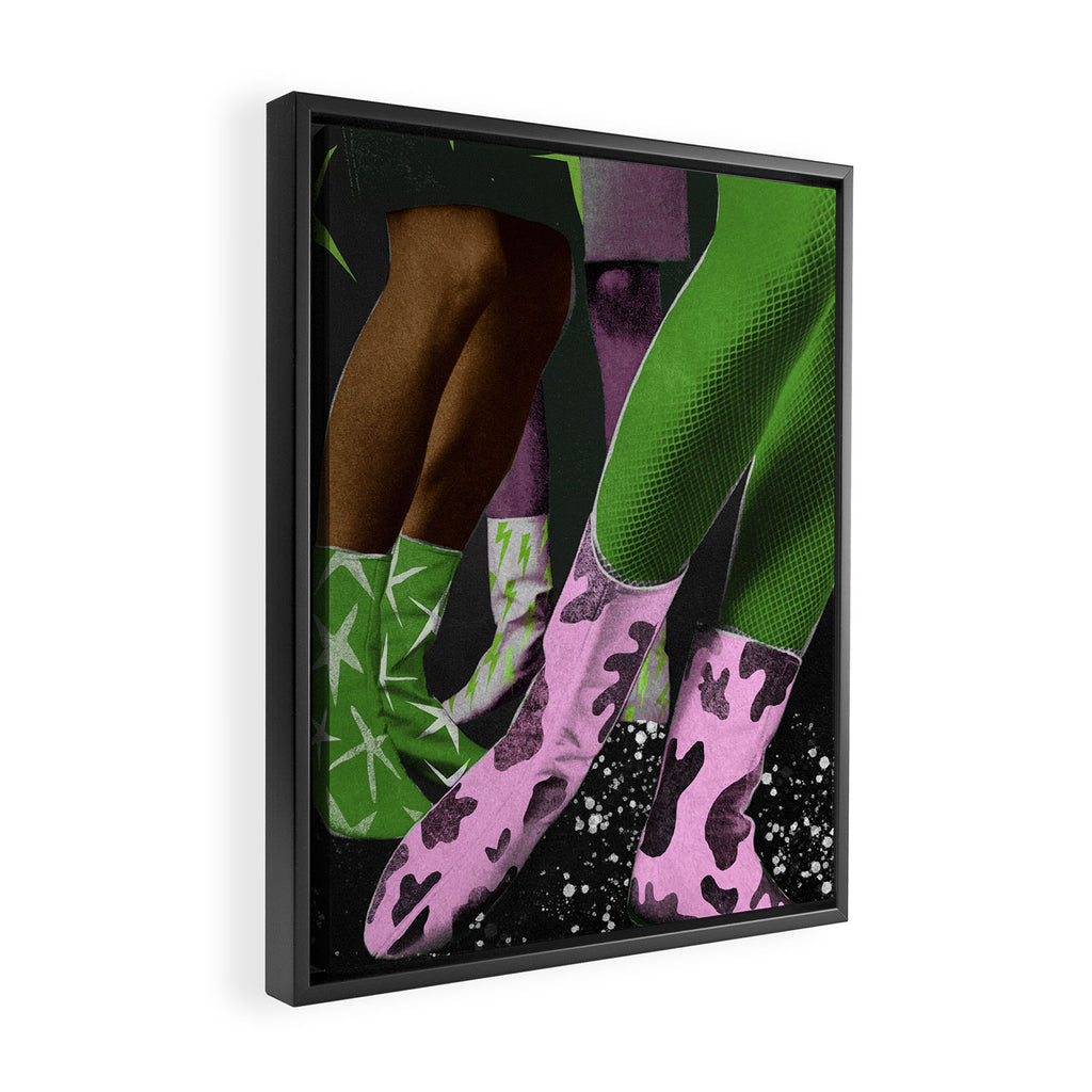 Ziggy Framed Canvas Print Gallery Image 2