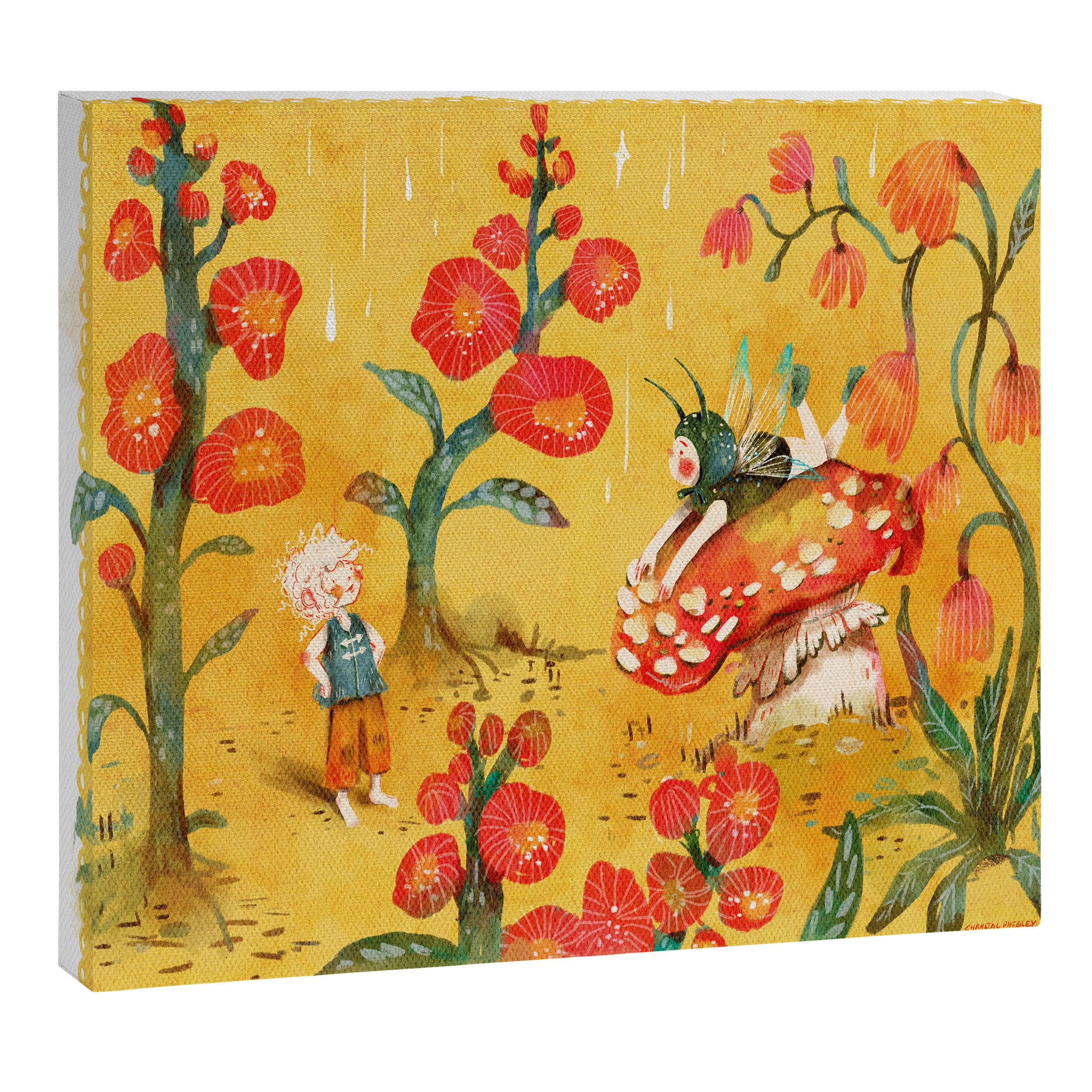 Advice From a Caterpillar - Alice in Wonderland Canvas Print Gallery Image 14