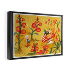 Advice From a Caterpillar - Alice in Wonderland Framed Canvas Print Gallery Image 2