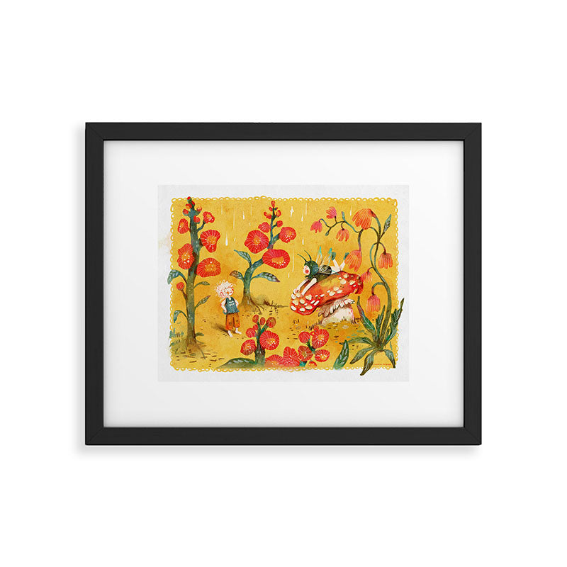 Advice From a Caterpillar - Alice in Wonderland Framed Art Print Gallery Image 6