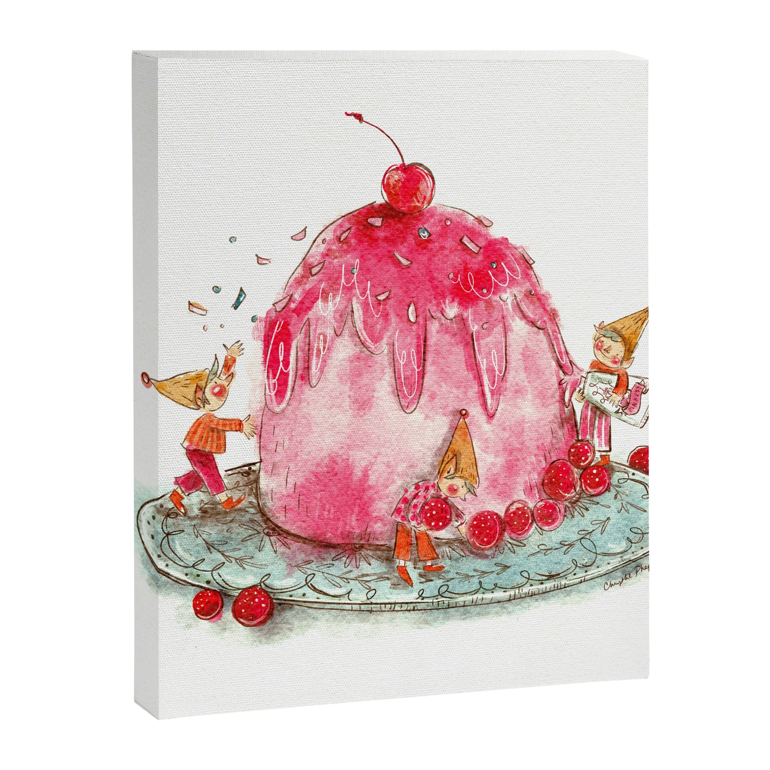 Baking Elves Canvas Print Gallery Image 8