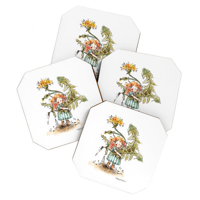 Dandelion Hunting - Flower Girl Coaster Gallery Image 1
