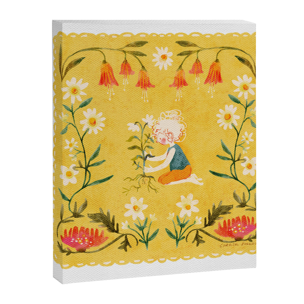 Evie Loves to Garden Canvas Print Gallery Image 8