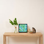 Coral Framed Canvas Print Gallery Image 3