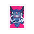 Oni Mask 01 Art Print Gallery Image 1