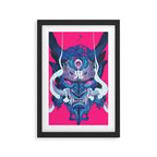 Oni Mask 01 Framed Art Print Gallery Image 2