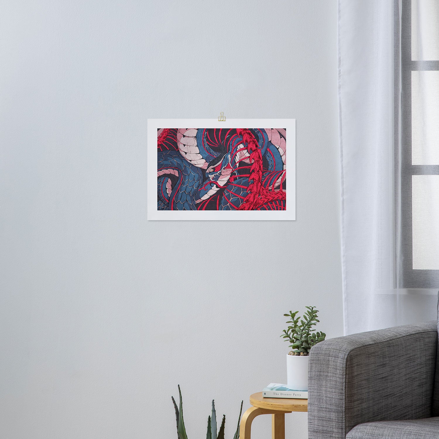 Ouroboros Art Print Gallery Image 3