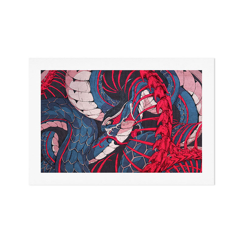 Ouroboros Art Print Gallery Image 1