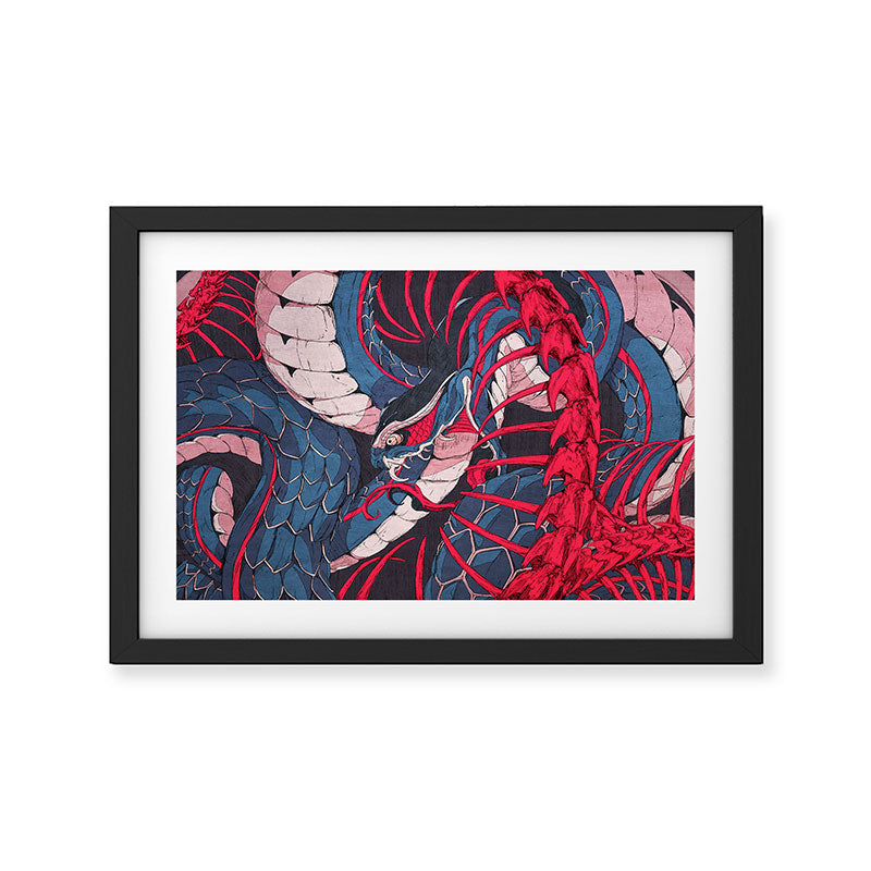 Ouroboros Framed Art Print Gallery Image 2