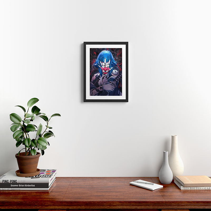 The Demon Framed Art Print Gallery Image 2