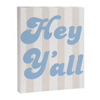 Hey Y'all Coastal Cowgirl Canvas Print Gallery Image 8