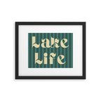 Lake Life Framed Art Print Gallery Image 6