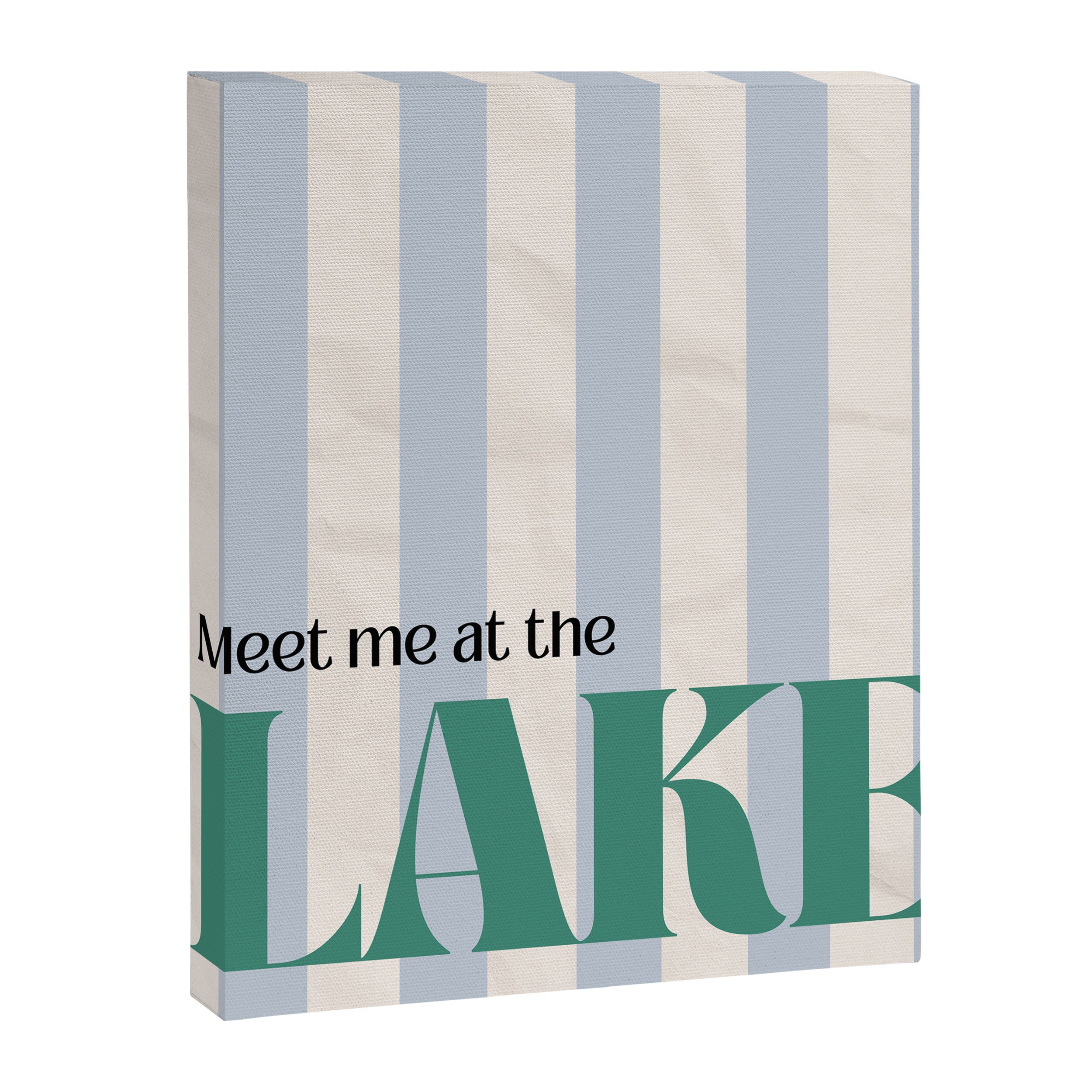 Meet me at the lake Canvas Print Gallery Image 6