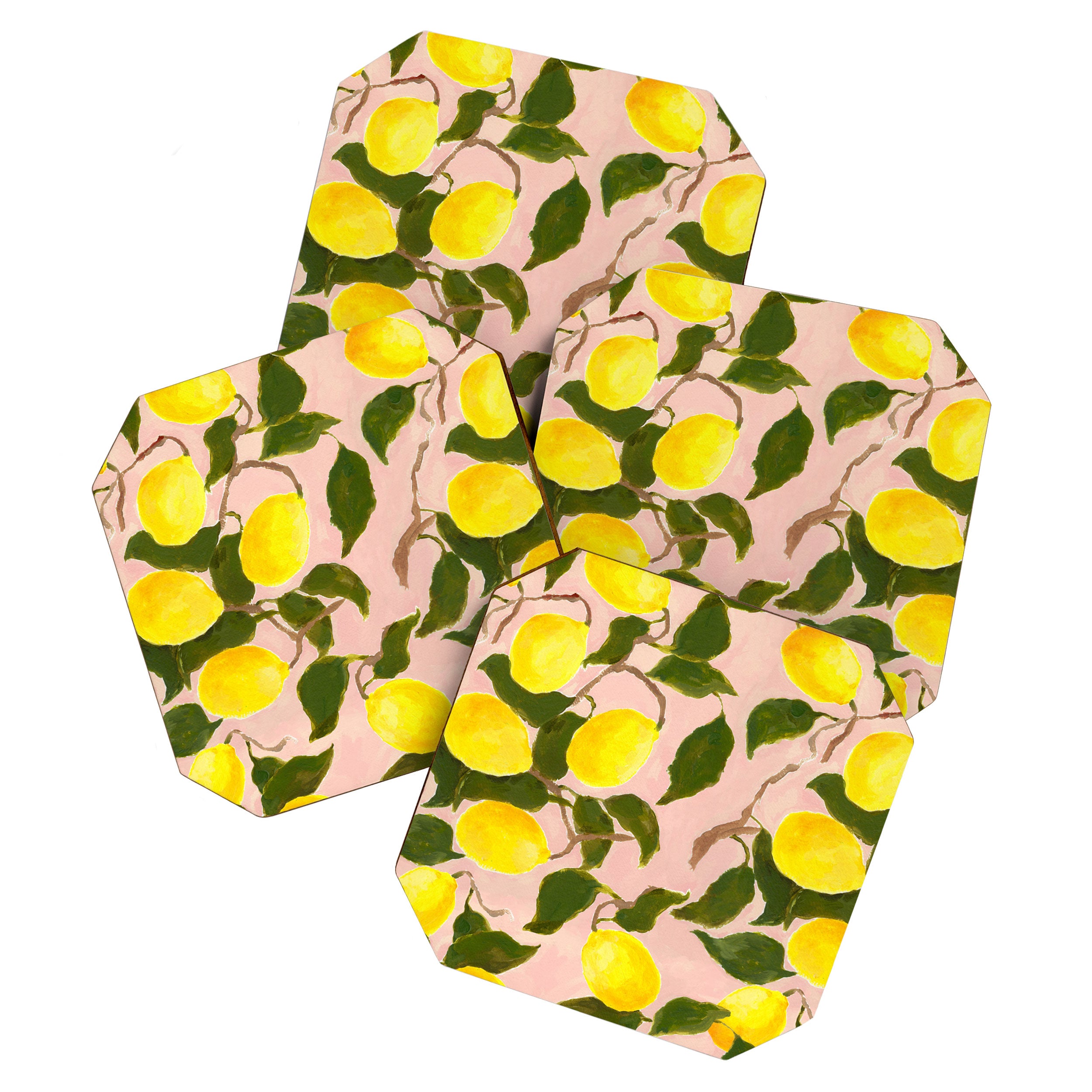 Summer Harvest Lemon Coaster Gallery Image 1