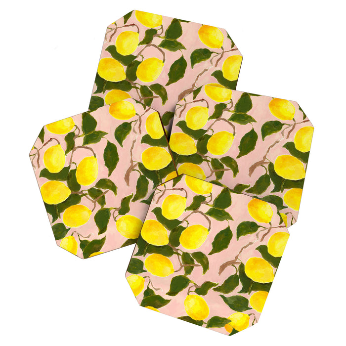 Summer Harvest Lemon Coaster Gallery Image 1