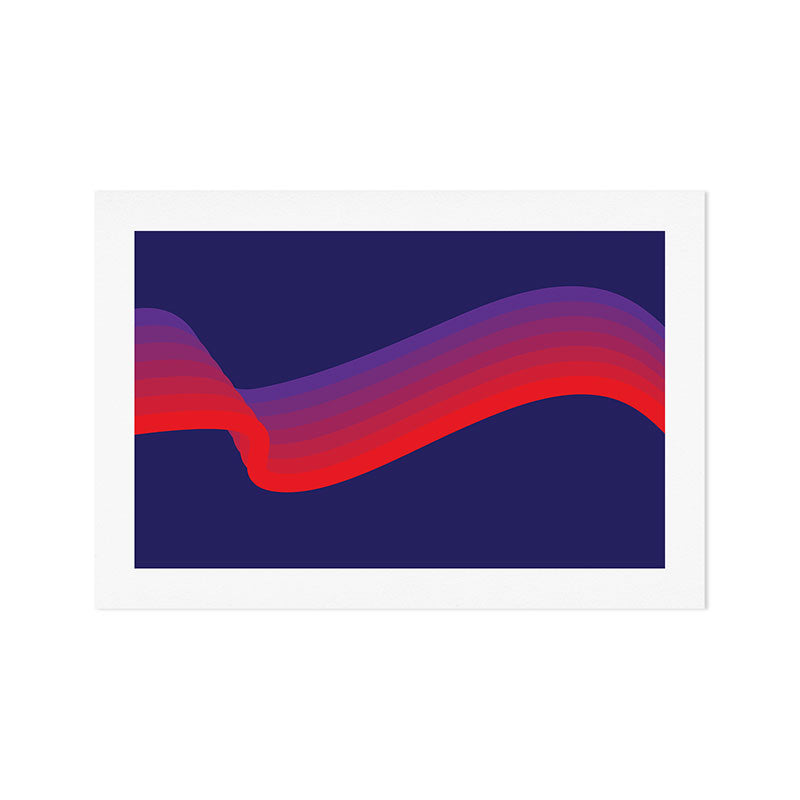 Amethyst Wave Art Print Gallery Image 1