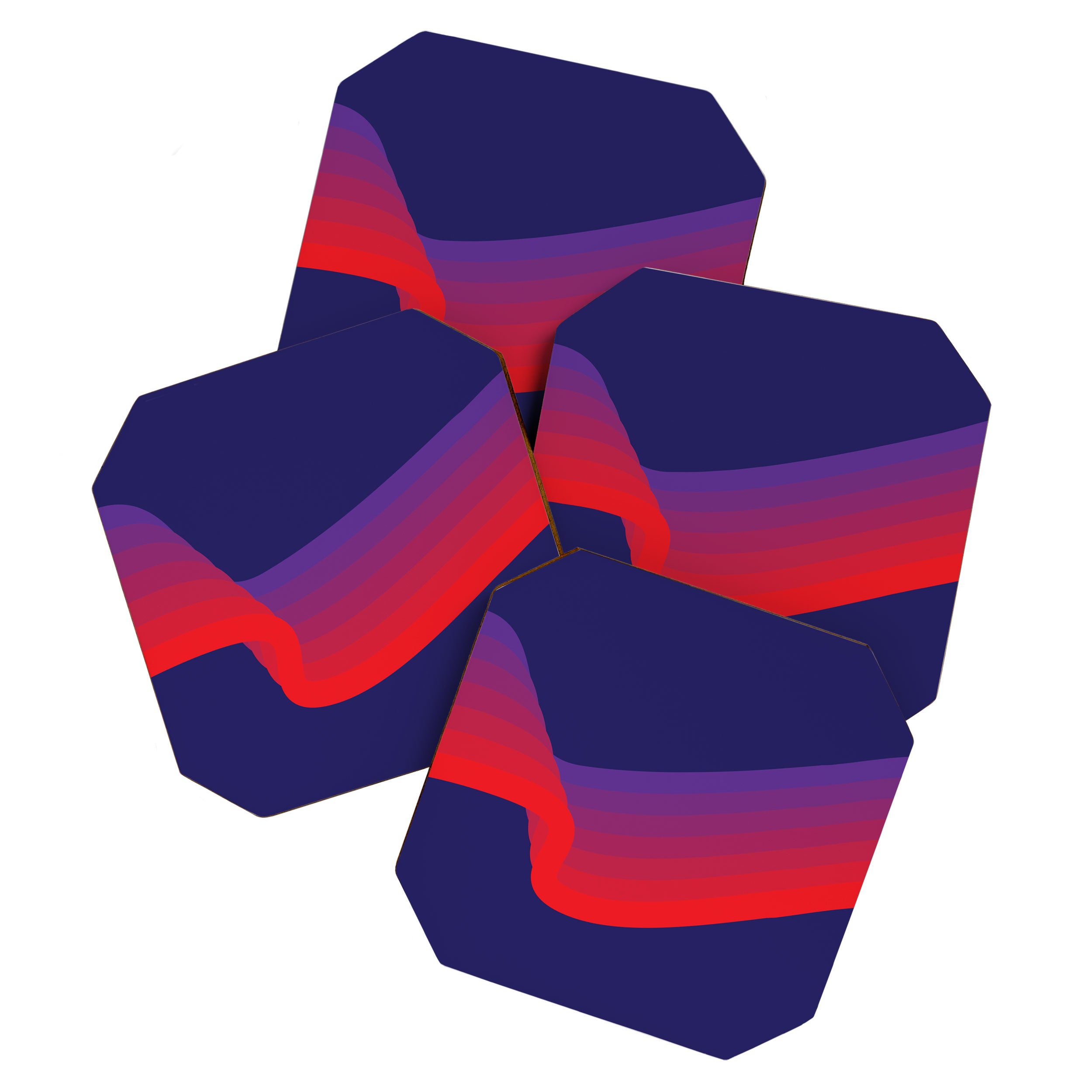 Amethyst Wave Coaster Gallery Image 1