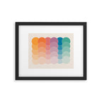 Boca Dots Framed Art Print Gallery Image 4