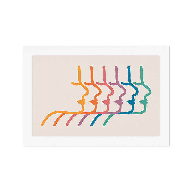 Boca Silhouettes Art Print Gallery Image 1
