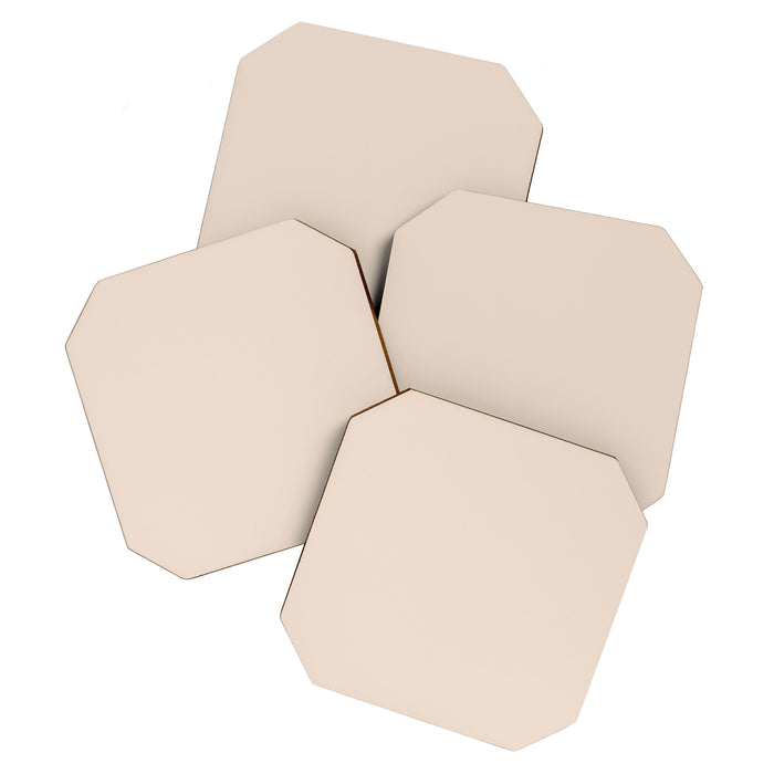Boca Solid Shades - Almond Coaster Gallery Image 1
