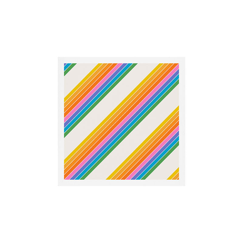 Candy Stripes - Rainbow Brites Art Print Gallery Image 1