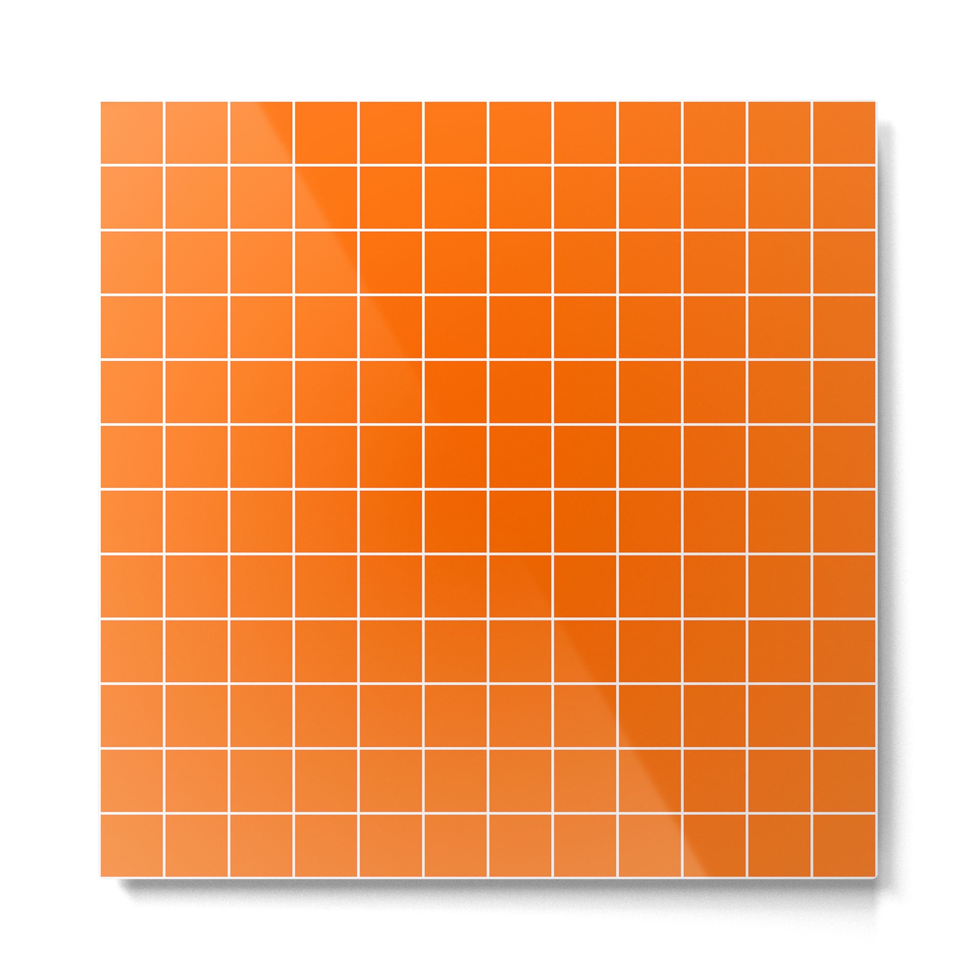 Carrot Grid Metal Print Gallery Image 2
