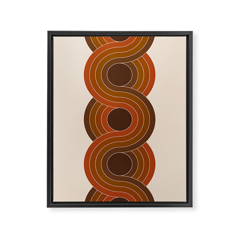 Cocoa Chain Framed Canvas Print Gallery Image 6