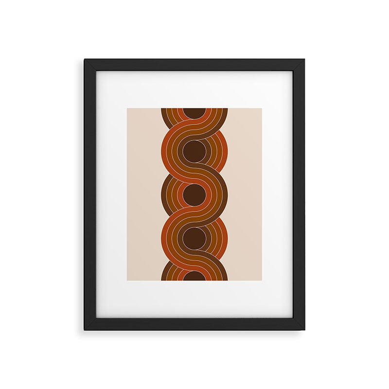 Cocoa Chain Framed Art Print Gallery Image 4