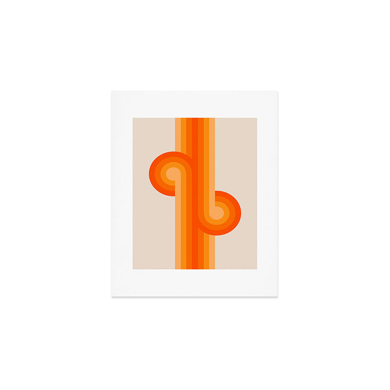 Creamsicle Knots Art Print Gallery Image 1